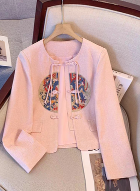 新中式唐装国风刺绣上衣