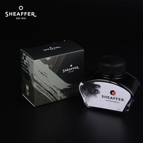 sheaffer官方蓝黑色不易堵补充液