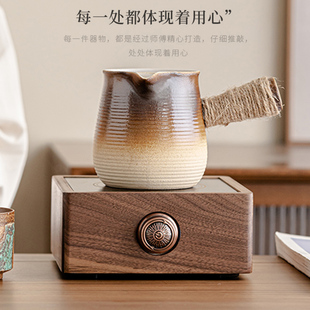 围炉煮茶电火炉子家用取暖器电陶炉煮茶器电炉温茶炉室内加热 冬季