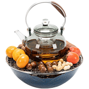 2026新款电围炉煮茶套装电陶炉茶壶电炉温茶煮茶玻璃壶电热煮茶器