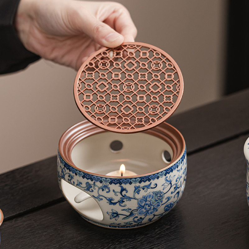 汝窑新中式陶瓷酒壶茶具套装黄酒白酒温酒壶茶杯茶炉一整套家用,餐饮具,茶道/零配,淘宝优惠券,粉丝福利购,淘宝优惠卷