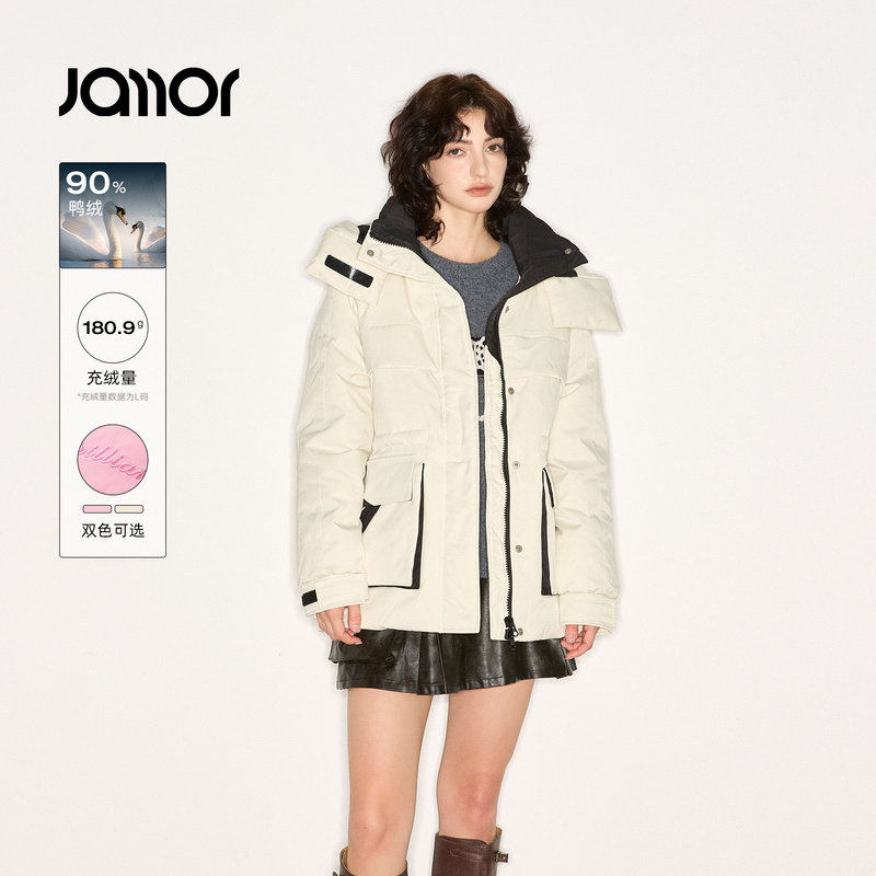 腰部抽绳可调节 时尚百搭 简约通勤