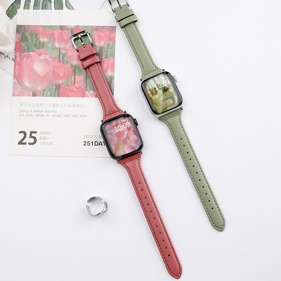 iwatch1-8全系真皮高级感女表带