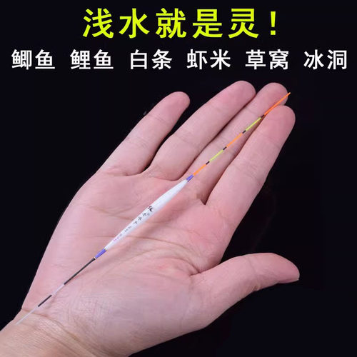 小鲫鱼虾米冰钓浮漂新品