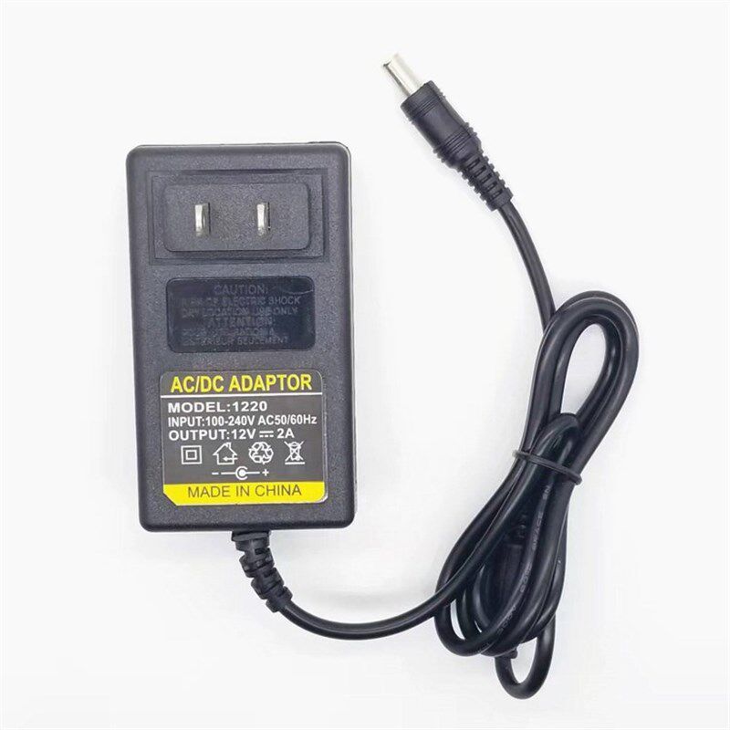 适用扫描仪12V2A开关电源线通用多类型打印机12v1.5a带针适配器线