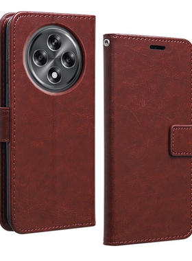 适用OPPOA3iPlus手机壳PKA110保护皮套A3iPlus翻盖式全包边防摔软硅胶插卡钱包男女新款商务简约