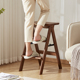 实木梯凳家用梯子折叠凳多功能两用楼梯椅子爬梯凳子换鞋 凳高板凳