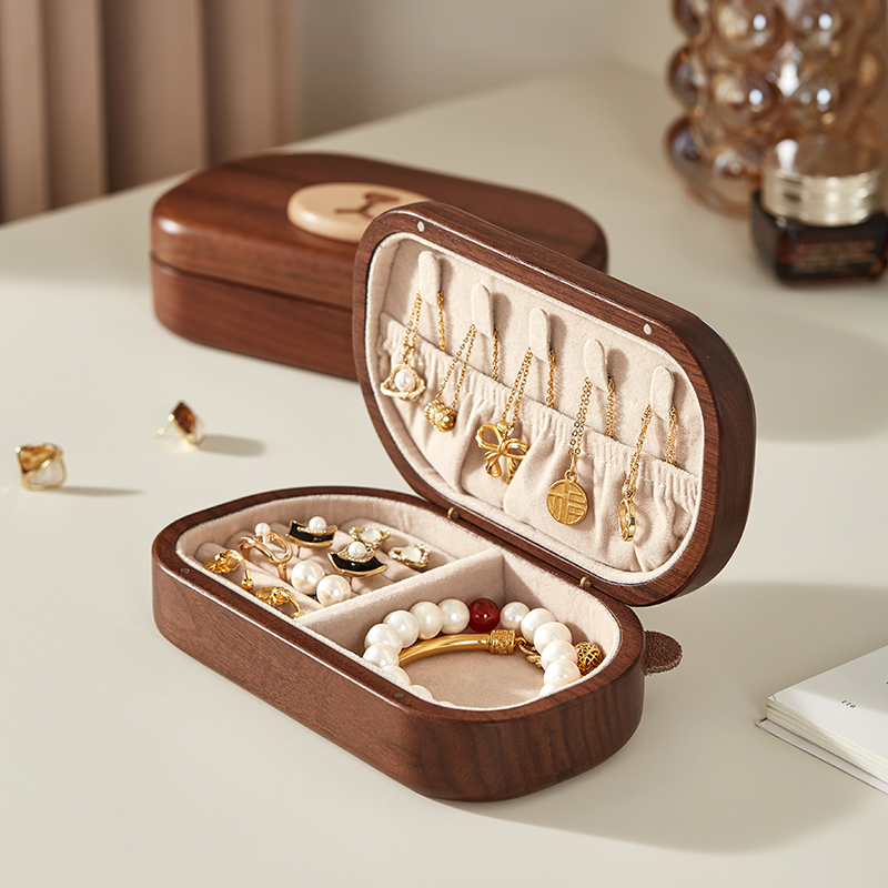 小熊首饰盒可爱珠宝黄金收纳盒