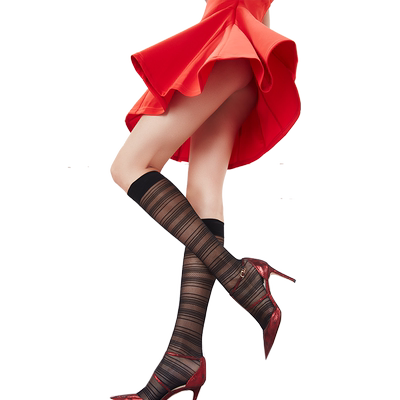 中筒袜Gerbe丝袜法国女士