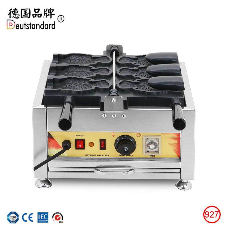 冰淇淋鲷鱼烧机开口鱼饼烧3条双面加热电饼档烘培设备,厨房电器,其他商用厨电,淘宝优惠券,粉丝福利购,淘宝优惠卷