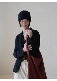 短外套 水洗原生态亚麻小西装 AULDCAT 2021fw