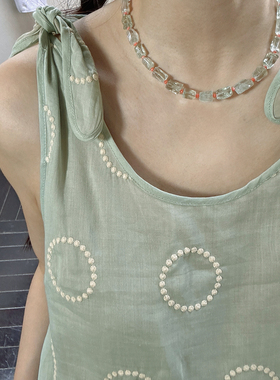 AULDCAT 2025SS 日本进口面料小耳朵连衣裙 底摆抽绳设计定制面料