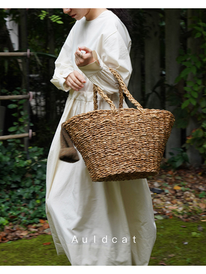 高支棉米色连衣裙自然系