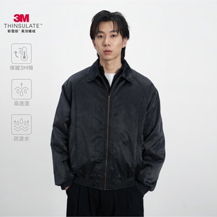 CONTRAFIEND「雾冥」人丝混纺水洗加棉外套3M改良版哈灵顿夹克男