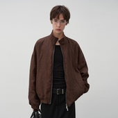 CONTRAFIEND「100%亚麻」春双面穿立领男休闲宽松老钱风通勤外套