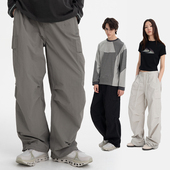 裤 防水直筒百搭舒适工装 长裤 CONTRAFIEN日系宽松直筒大口袋男工装