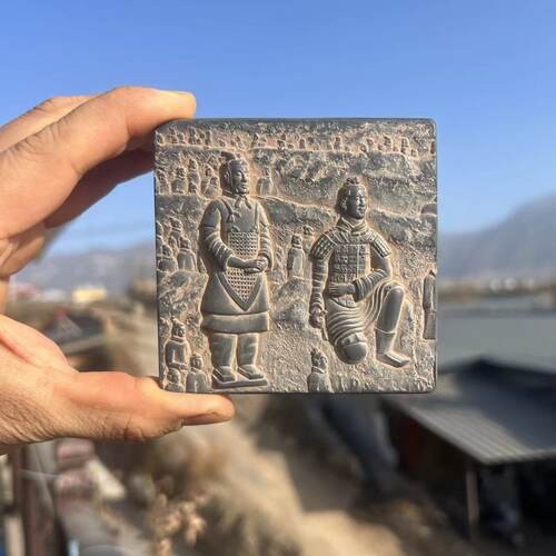 秦始皇陵博物馆兵马俑文创冰箱贴