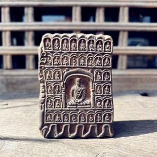 山西云冈文创礼品云冈石窟非遗砖雕瓦当文房摆件镇纸立体造型