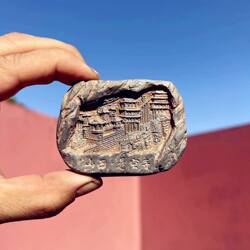 山西文创悬空寺国风砖雕冰箱贴赠礼旅游纪念品伴手礼不是树脂