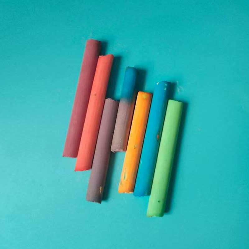 自制彩色粉笔科学实验多色套装