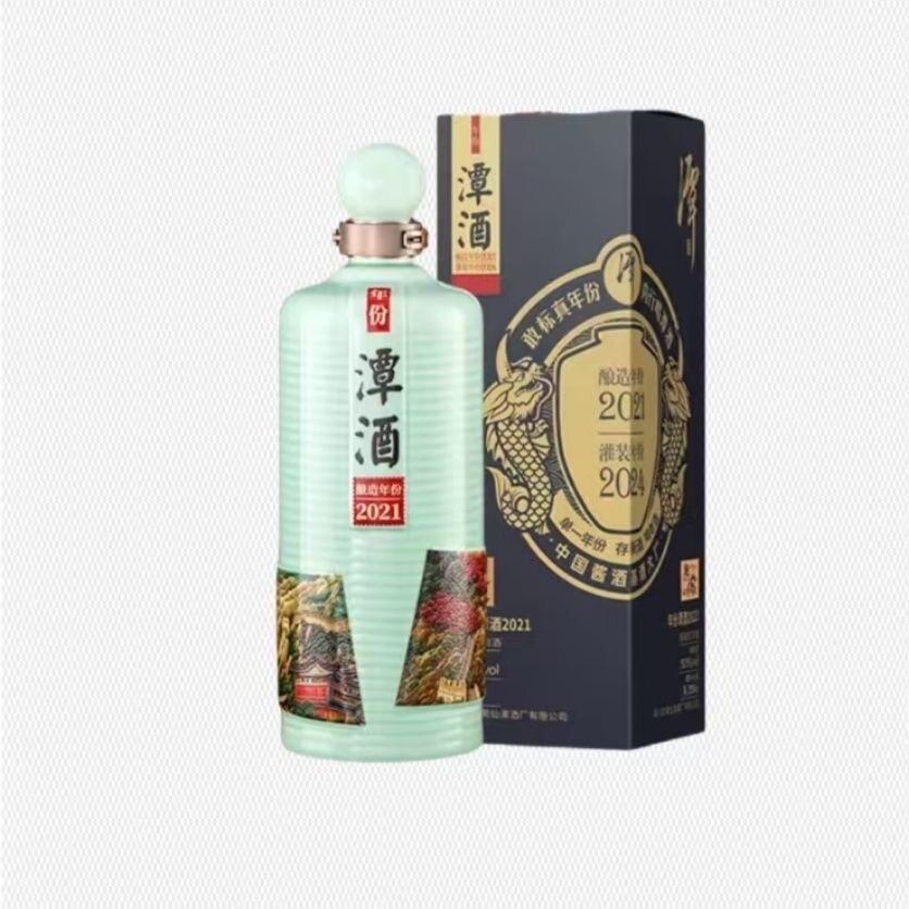 年份潭酒2021龙年3斤装1.5L2021年酿造2024年罐装酱香53度大曲