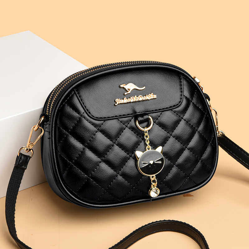 斜挎包女2026新款卡通可爱超火小包包高级感小众今年流行爆款包包