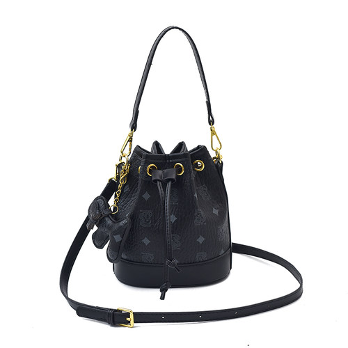 2024新款迷你抽绳洋气水桶包包