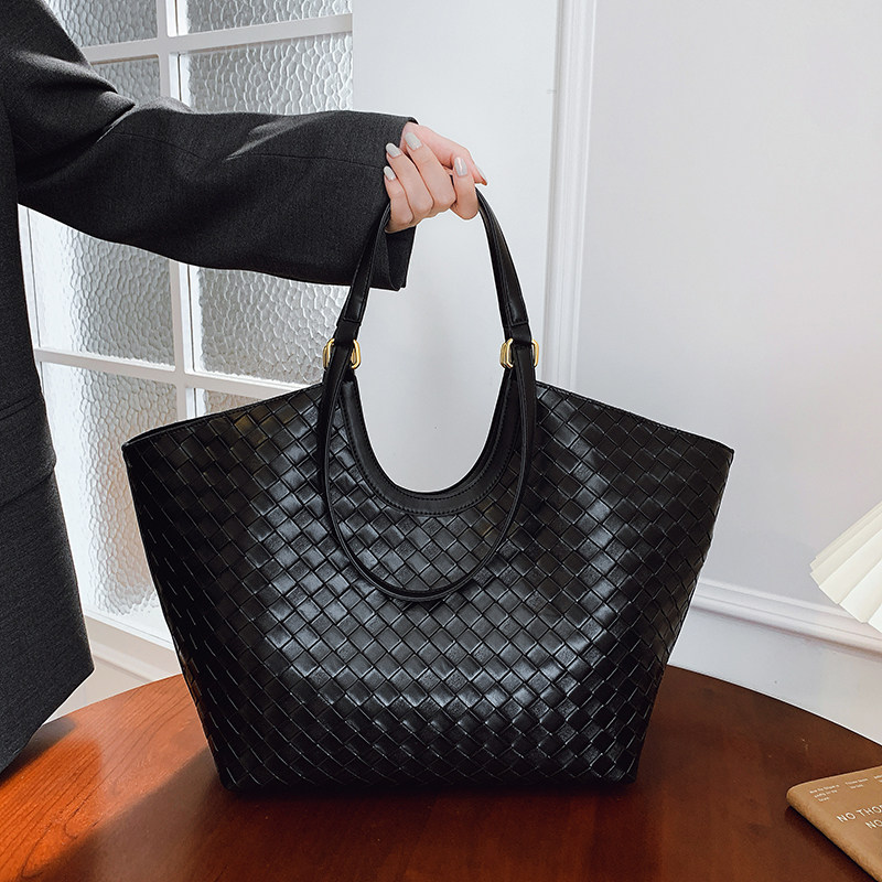 高级感托特包包女2025新款时尚大气菜篮子编织包单肩包通勤手拎包,箱包皮具/热销女包/男包,托特包,淘宝优惠券,粉丝福利购,淘宝优惠卷