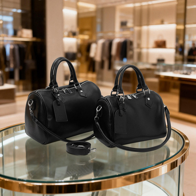 复古波士顿时尚百搭通勤枕头包2026新款高级质感小众手提斜挎女包