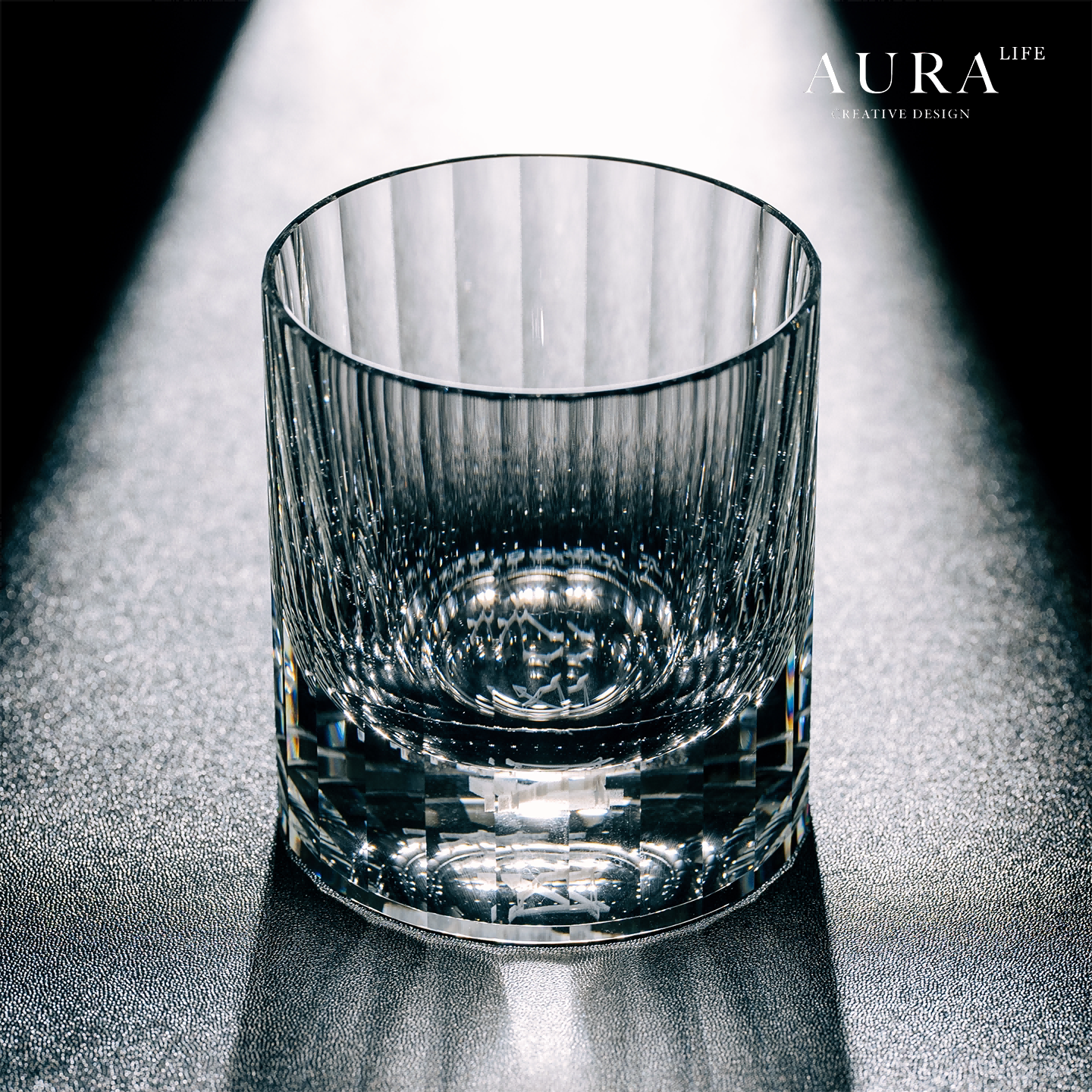 AURA'S12星座洋酒杯K9无铅水晶玻璃杯个性创意生日礼物威士忌酒杯