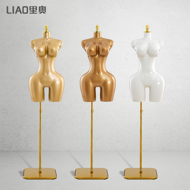 外贸出口非洲特大码模特道具女半身橱窗展示大胸大屁股假人偶模型