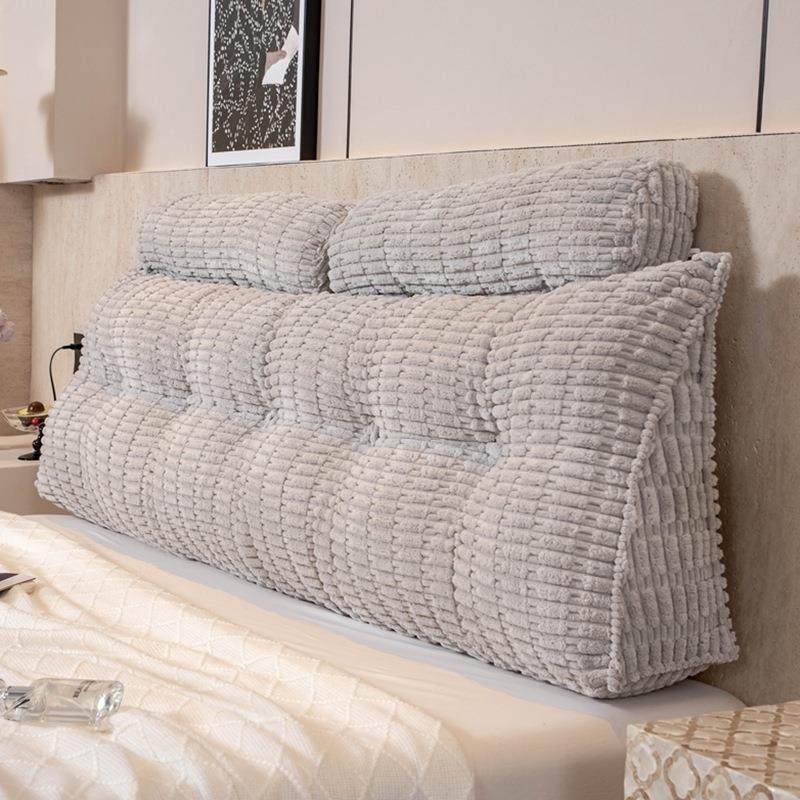 三角靠枕床上床头靠垫软包防撞护腰榻榻米飘窗客厅沙发靠背可拆洗,居家布艺,抱枕被,淘宝优惠券,粉丝福利购,淘宝优惠卷