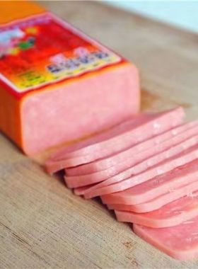 天津强源飘香火腿肠火锅米线原味485g方形鸡肉肠下酒菜