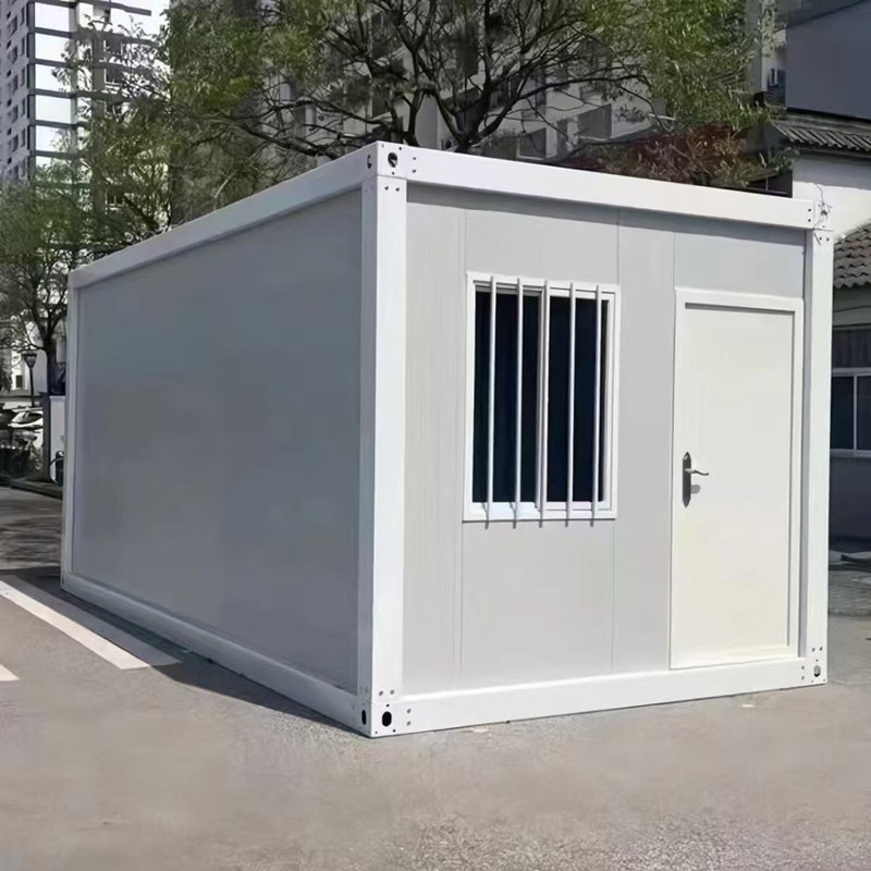 住人集装箱移动房工地简易快拼箱玻璃幕墙办公室户外简易活动板房