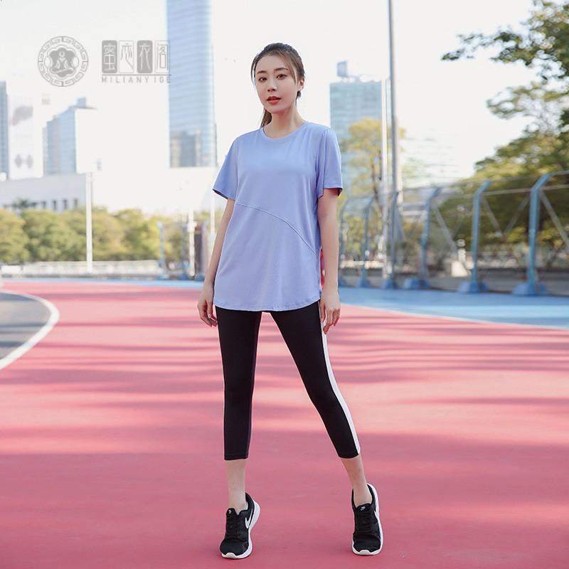 大码运动恤女夏宽松跑步200斤