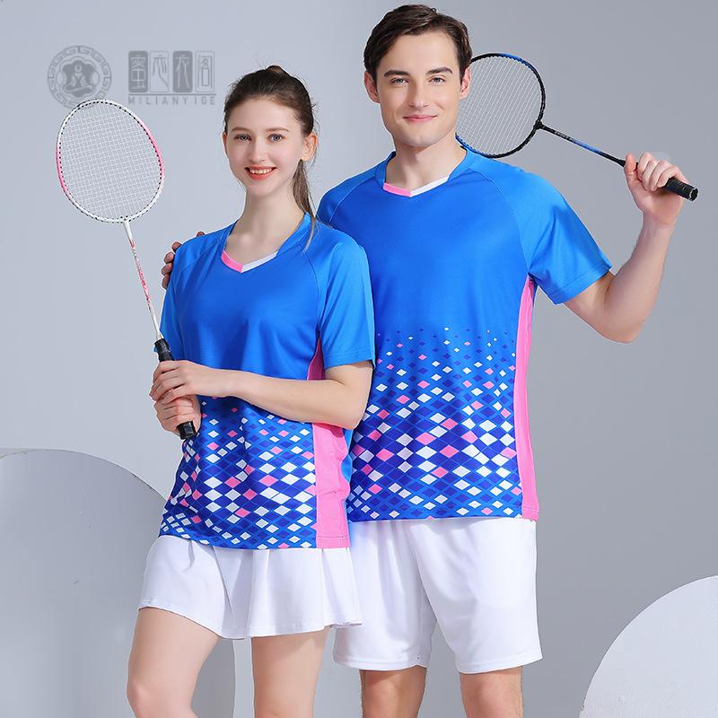 男女童羽毛球服印LOGO训练比赛含