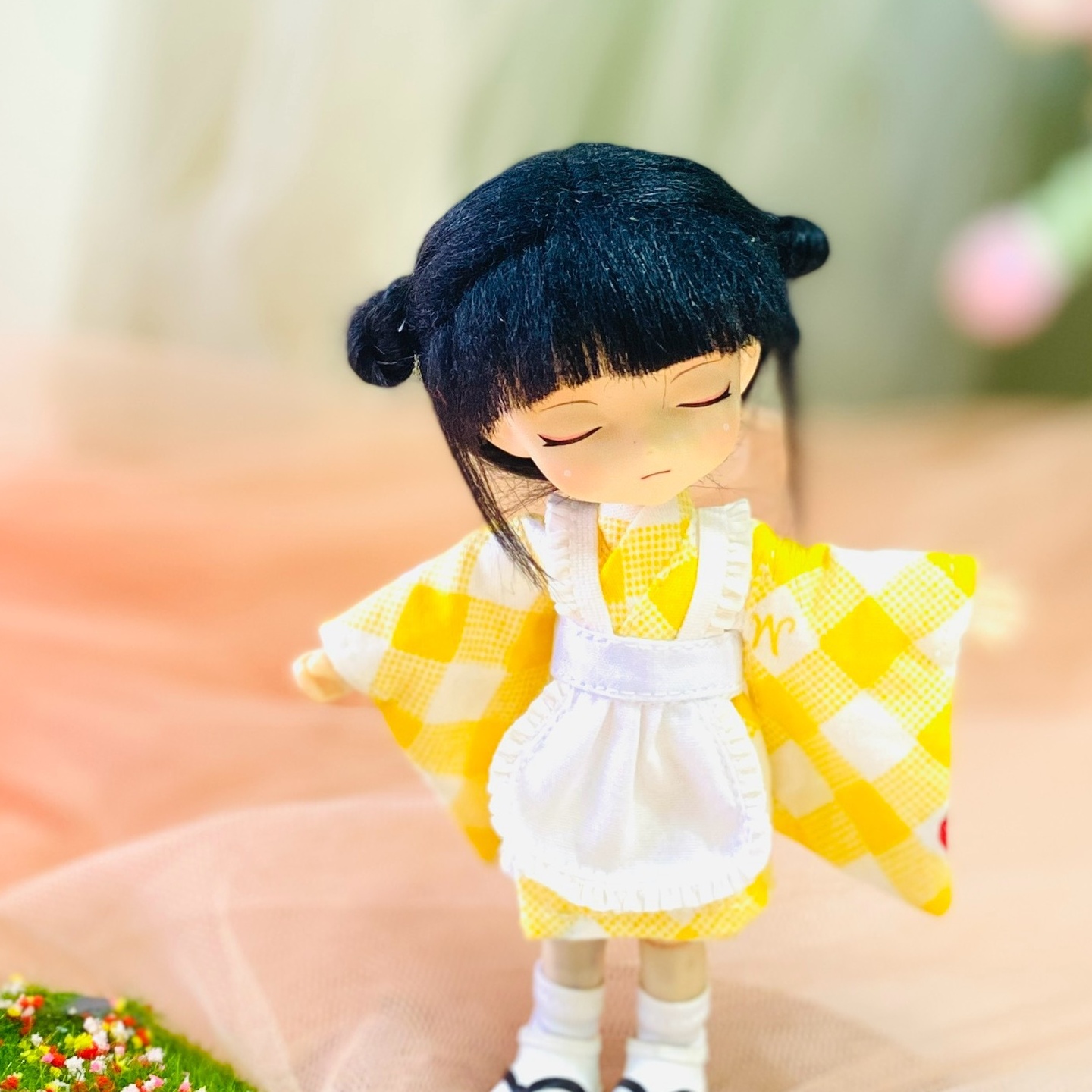 8分bjd换装衣服和服浴衣ob11阿巳gsc女仆装娃娃套装女孩生日礼物