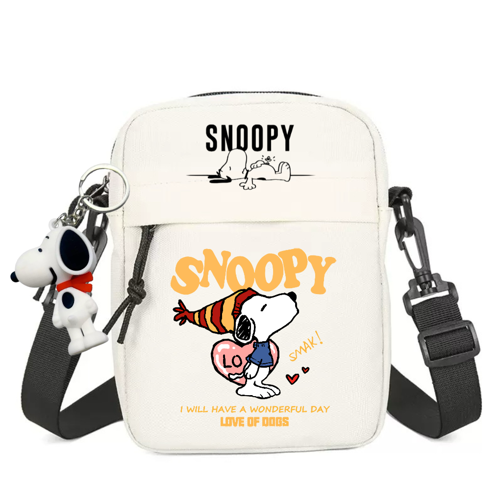 史努比可爱小方包斜挎包帆布包情侣礼物手机包零钱包包儿童,模玩/动漫/周边/娃圈三坑/桌游,动漫背包/钱包/箱包,淘宝优惠券,粉丝福利购,淘宝优惠卷