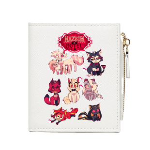 地狱客栈周边同人动漫二次元夏利安吉尔学生钱包卡包二合一女短款