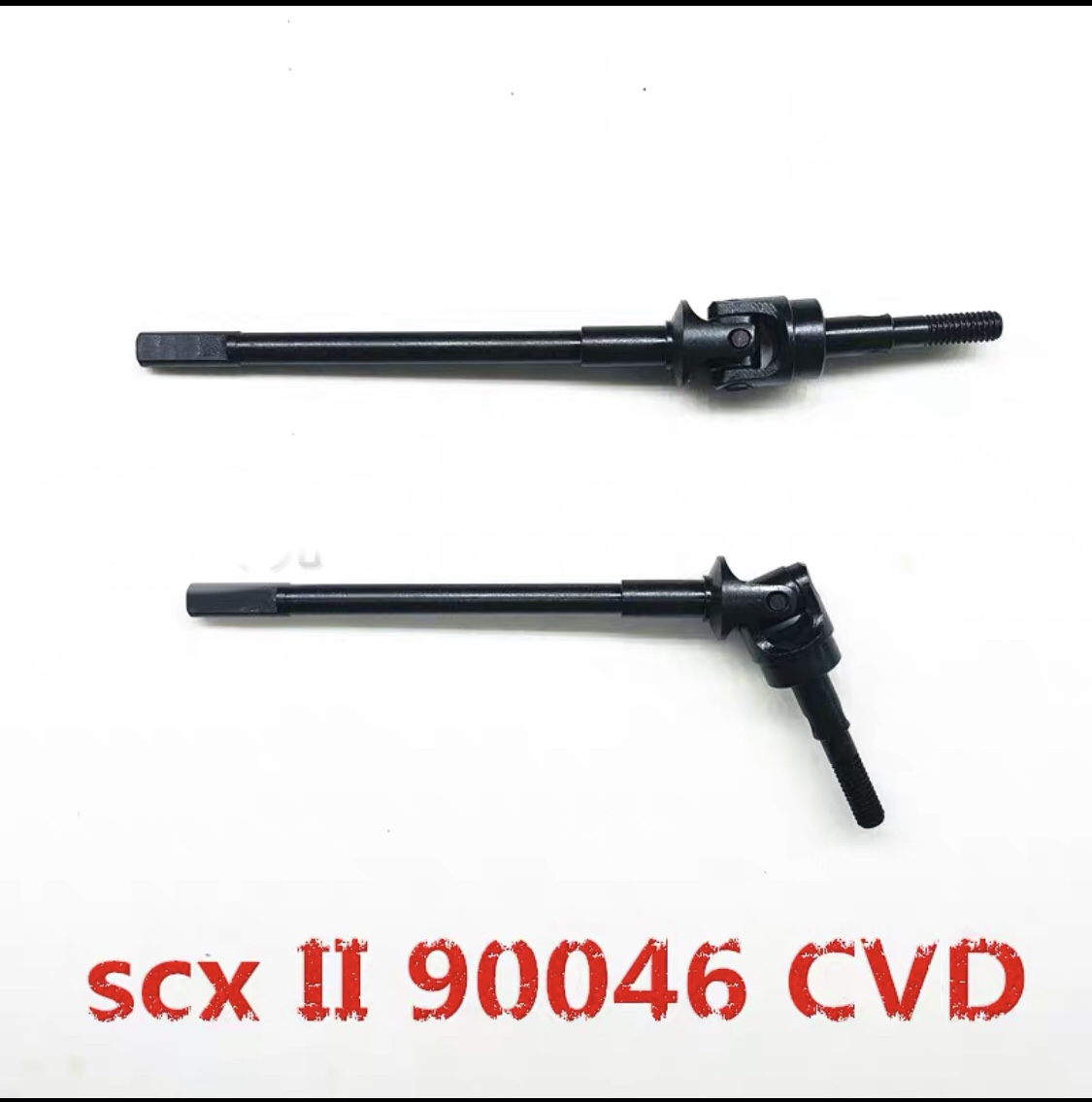 SCX10攀爬全金属车架配件 前后CVD车桥传动狗骨90046 90027 90047