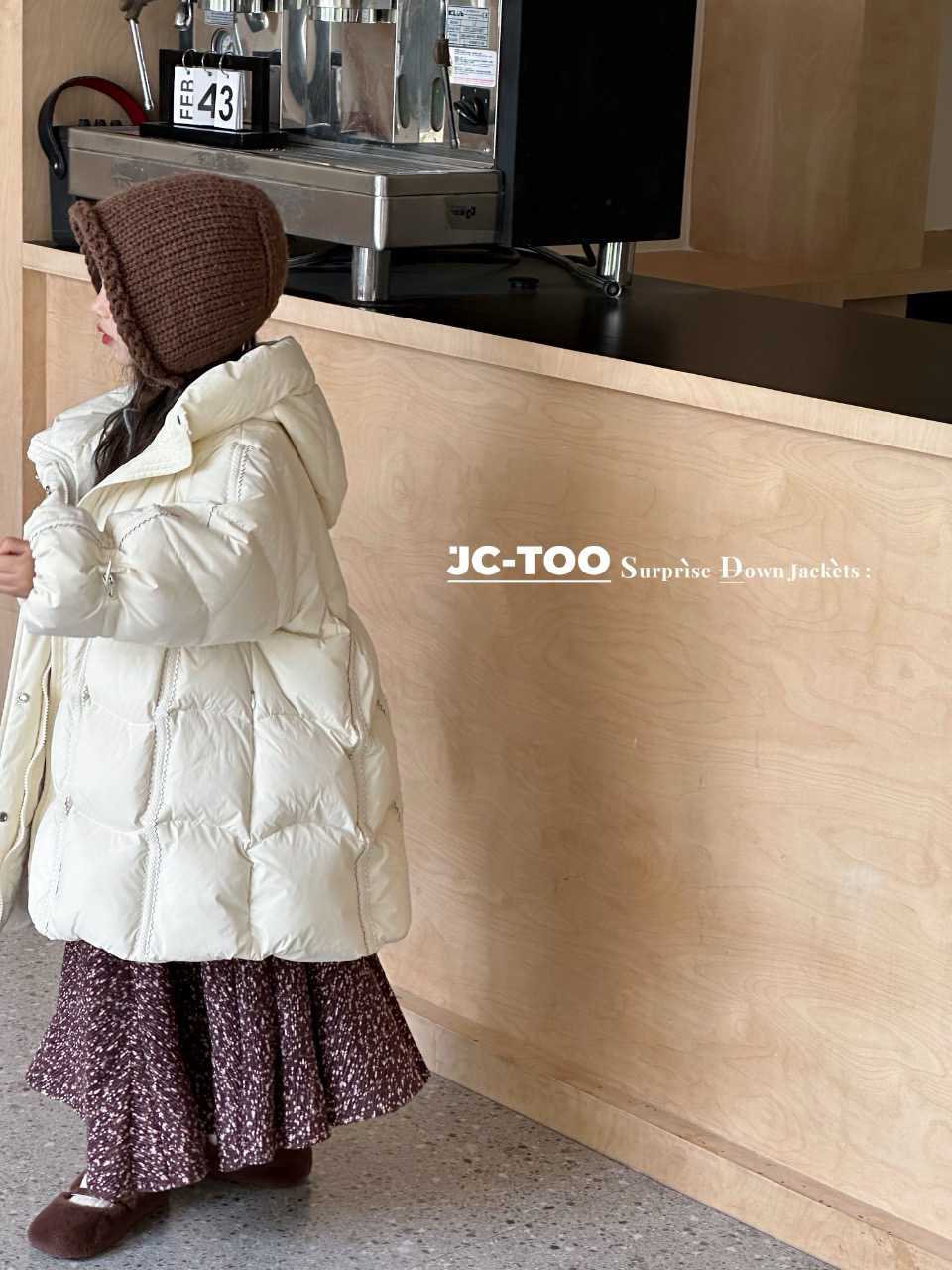 2024冬季新款女童中长款连帽羽绒服儿童加厚外套