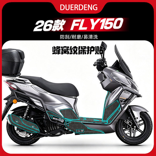 适用于26款钱江FLY150蜂窝纹防护