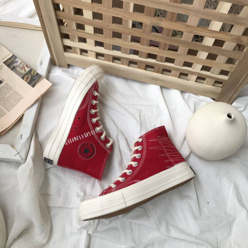 AllStar1970S高帮帆布鞋女乔驰名仕匡威ulzzang百搭韩国INS板鞋男|ruв категории Женская обувь, холст обувь - от Buy2taobao.com для оказания профессиональной услуги покупки агента Taobao