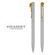 GNASEET宝珠笔玫瑰金属笔商务签单笔女生签名笔开业高档定制礼品