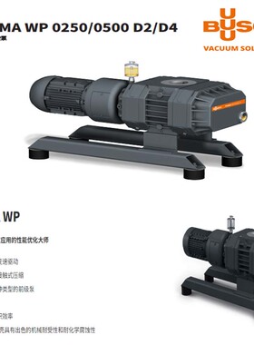 Busch普旭罗茨真空泵PUMA WP 0250/0500 D2/D4/0700/1000 D/D2/D4