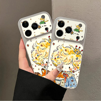 卡通可爱小狐狸和小王子新品适用iPhone17promax手机壳苹果16/15ins风14plus硅胶13/12防摔vivo小米华为oppo