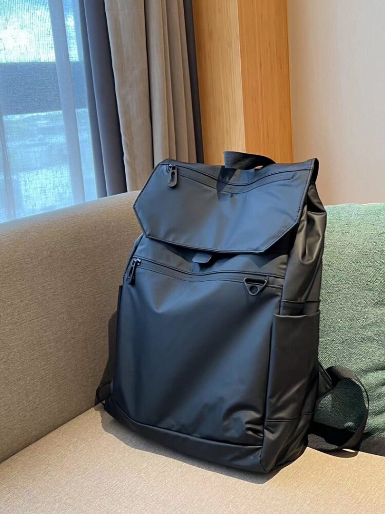Рюкзак, мужской рюкзак для поездок на работу, новая водоотталкивающая студенческая школьная сумка большой емкости, легкая сумка для компьютера, рюкзак для отдыха Изображение 1