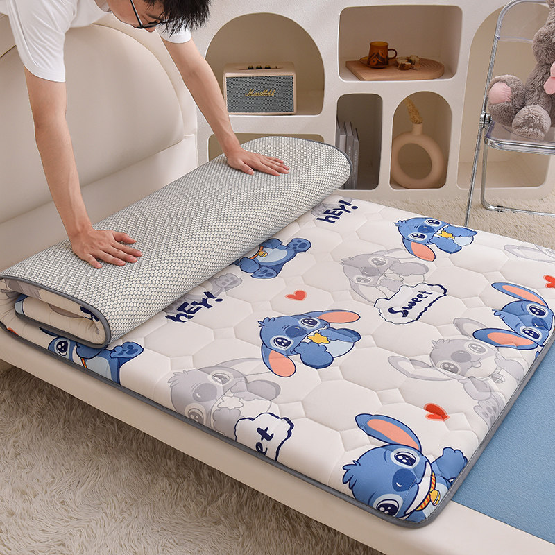 婴儿宝宝床垫90x190单人学生宿舍专用睡垫被儿童拼接床褥子幼儿园