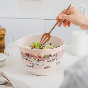 姆明Moomin沙拉碗搅拌碗打蛋碗辅食烘焙工具杯厨房用烘培工具盆