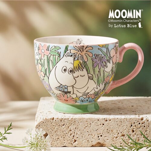 moomin姆明手绘陶瓷杯子早餐杯